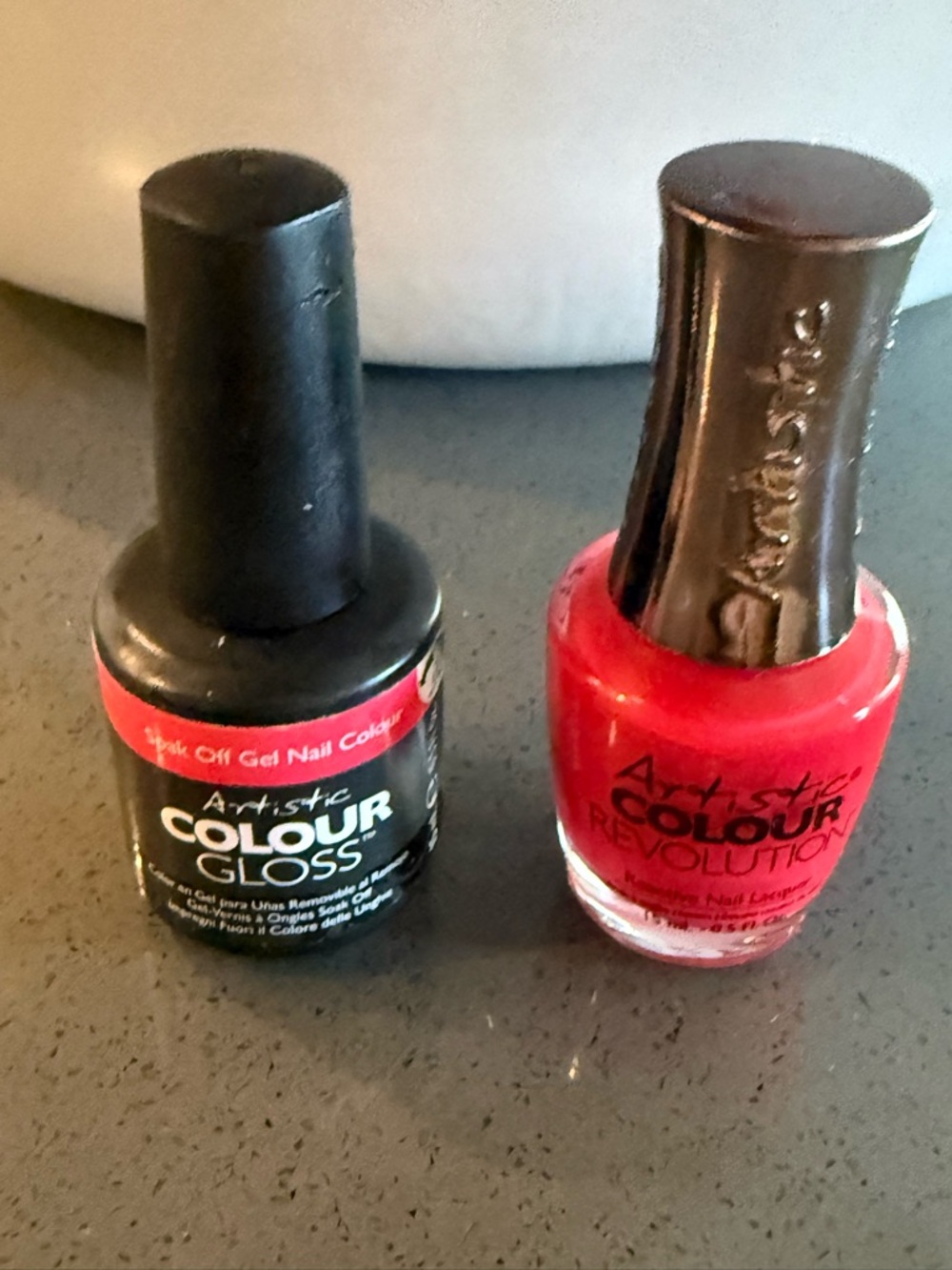 artistic Colour Gloss in sexy & Revolution sexy Nail Polish Set